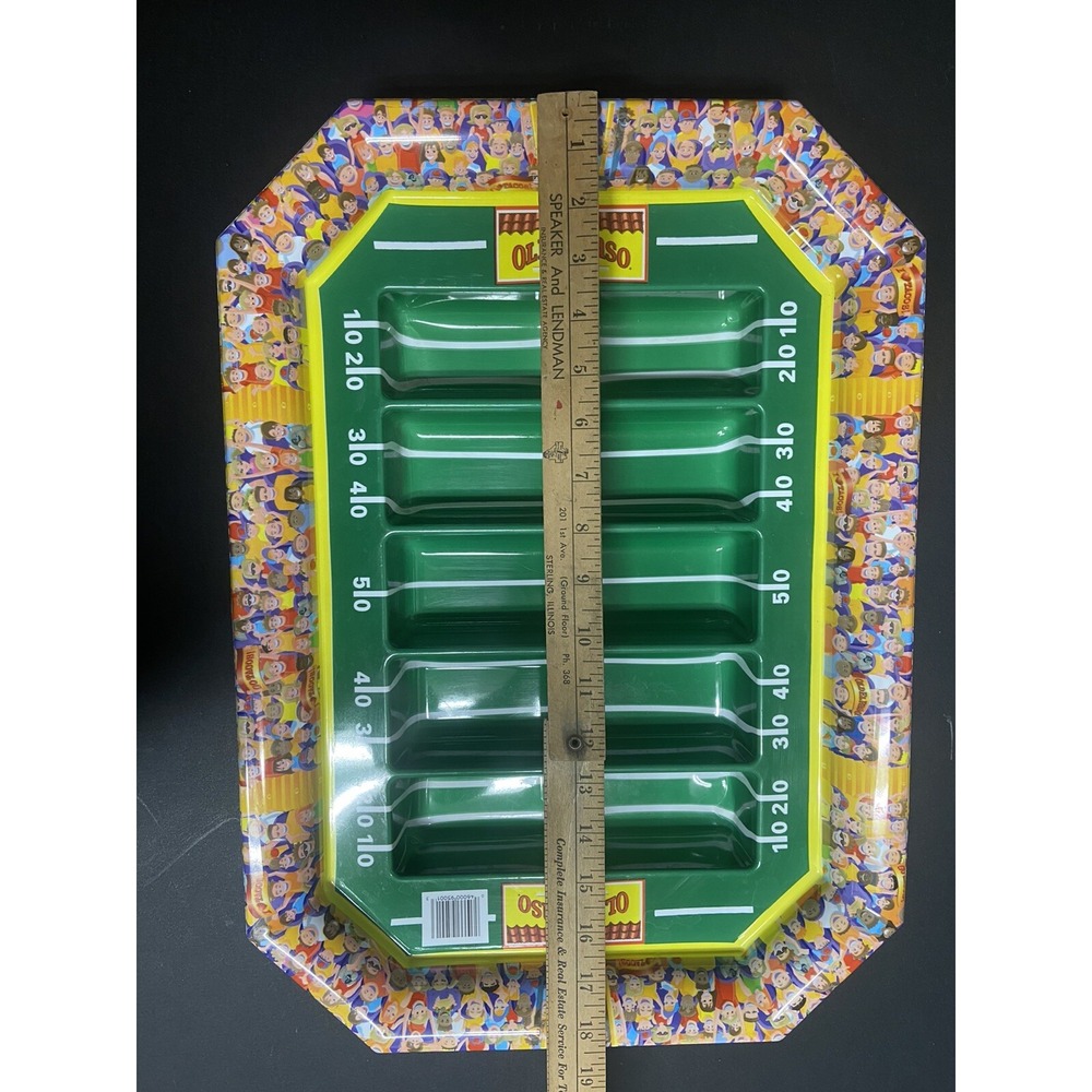 Old El Paso Vintage Football Stadium Taco/Appetizer Serving Tray/Platter - Picture 4 of 4